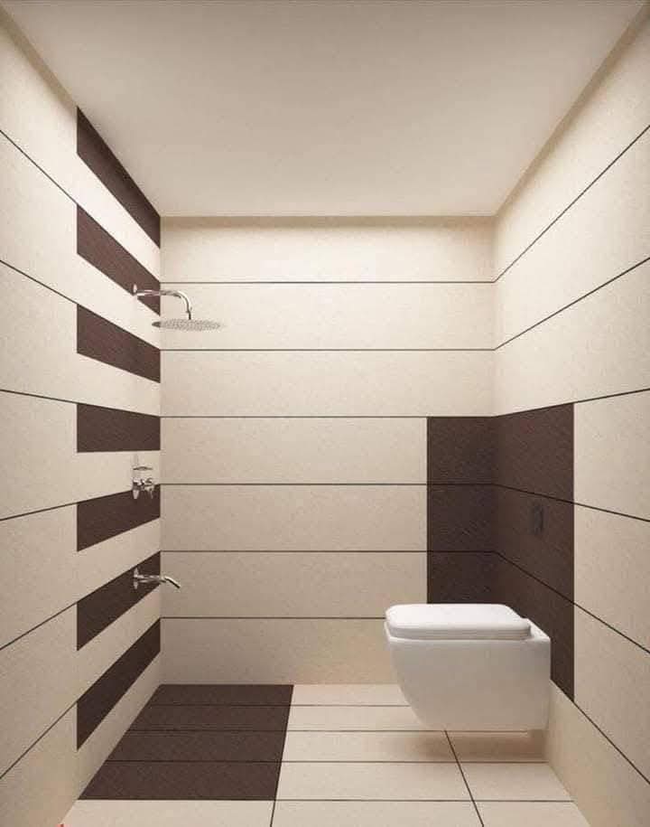 Bathroom tiling